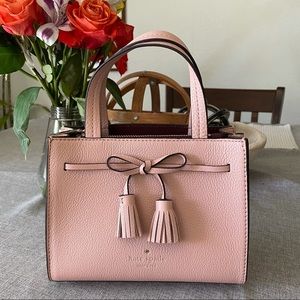 Kate Spade Hayes Leather Mini Satchel